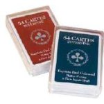 Jeux de 54 cartes grimaud superfine en boîte cristal Jeux de 54 cartes grimaud superfine en boîte cristal