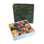 Jeu de billes ou boules de billard américain standard 57 mm Jeu de billes ou boules de billard américain standard 57 mm