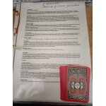 Jeu de cartes grand tarot divinatoire l'alchimiste