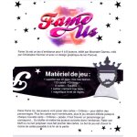 Jeu complet  fame us  de monstergames dans sa superbe pochette pour 4 a 8 joueurs.