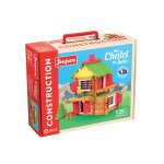 Jeu de construction mon chalet en bois - 135 pieces