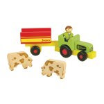 Jeu de construction coffret tracteur et remorque