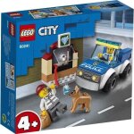 Jeu de construction - lego city - 60241 - unit cynophile de la police