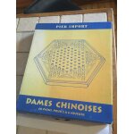 Jeu de dames chinoises pier import avec 1 pion manquant