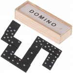Jeu de dominos en bois avec bo�te