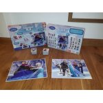 Jeu domino + m�mo + 2 puzzles marque disney frozen / 3 ans et plus