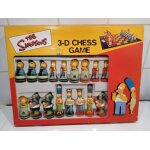Jeu d'échecs les simpsons 3d chess united labels comicware 2010 complet rare Jeu d'échecs les simpsons 3d chess united labels comicware 2010 complet rare