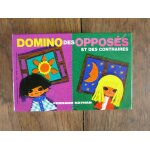 Jeux educatif domino des opposés et des contraires. fernand nathan . 1974 Jeux educatif domino des opposés et des contraires. fernand nathan . 1974
