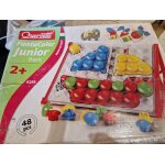 Jeux d eveil fanta color junior 2 ans et plus . 8 fiches recto verso, 1 plateaux, 48 jetons