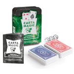 Jeu de magie coffret metal magie 25 tours - cartes & des - 10004012 - 0001