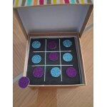 Jeu de morpion en ardoise