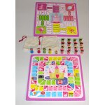 Jeu des petits chevaux princesse + jeu de l'oie princesse - lot 2 jeux de societe en bois sidj Jeu des petits chevaux princesse + jeu de l'oie princesse - lot 2 jeux de societe en bois sidj