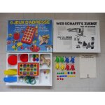 Jeu de soci�t� 6 jeux d'adresse - loup, y es - tu ? le petit ane ? chapeau ! allez, hop ! jeu de puce, ...