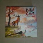 Jeu de soci�t� kana gawa en tr�s bon etat, jeu sur le th�me des estampes japonaises.