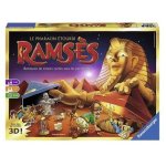 Jeu societe ramses le pharaon etourdi - avec pyramides 3d et variante expert - version fr - famille 7 ...