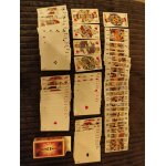 Jeu de tarot publicitaire des monuments de paris, ici la tour eiffel - 78 cartes