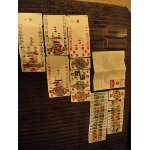 Jeu de tarot publicitaire de la mutuelle groupama ( ama samda soravie ) estampill� fft ( f�d�ration fran�aise ...