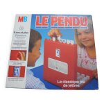 Jouet ancien jeu socit le pendu mb 1983 multicolore