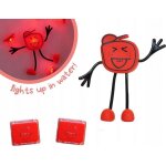 Jouet personnage sensoriel lumineux rouge