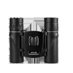 Jumelles puissantes pliables a longue porte 40x22 hd, mini tlescope portable fmc optique pour la chasse, ...