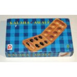 Kalaha awal� de voyage jeu strategie africain en bois mancala owale pintoy