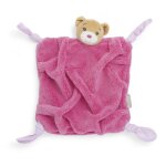 Kaloo plume - doudou ours framboise 20 cm Kaloo plume - doudou ours framboise 20 cm