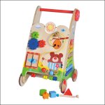 Knorrtoys 68690 trotteur multi - jeux en bois play pram Knorrtoys 68690 trotteur multi - jeux en bois play pram