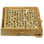 Labyrinthe en bois - mbi - avec sa bo�te