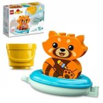 Lego 10964 - jouet de bain : le panda rouge flottant Lego 10964 - jouet de bain : le panda rouge flottant