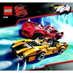 Lego 8159 - course de voitures racer x and taejo togokahn avec 2 figurines Lego 8159 - course de voitures racer x and taejo togokahn avec 2 figurines