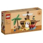Lego - l'aire de jeux du bateau pirate - 40589