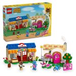 Lego animal crossing - boutique nook et maison de rosie - 77050