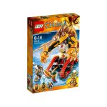 Lego chima - le tank lion de feu de laval - 70144