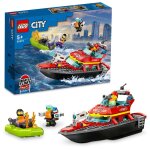 Lego city - le bateau de sauvetage des pompiers - 60373 Lego city - le bateau de sauvetage des pompiers - 60373