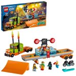 Lego city - le camion de spectacle des cascadeurs - 60294