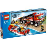 Lego city - le camion tout - terrain et le bateau des pompiers - 7213 Lego city - le camion tout - terrain et le bateau des pompiers - 7213