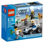 Lego city - collection de figurines city police - 7279