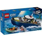 Lego city - la course - poursuite en bateau de police - 60456