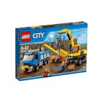 Lego city - l'excavatrice et le camion - 60075