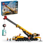 Lego city - la grue de chantier mobile jaune - 60409