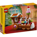 Lego creator - s�rie c�l�brations : le train en pain d'�pice d�coratif - 40777