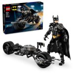 Lego dc comics - la figurine de batman  construire et la moto bat - pod - 76273
