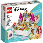Lego disney - les aventures d'ariel, belle, cendrillon et tiana dans un livre de contes - 43193
