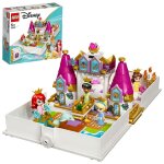 Lego disney - les aventures d'ariel, belle, cendrillon et tiana dans un livre de contes - 43193