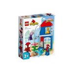 Lego duplo spidey 10995 maison de spider man - briques, figurines super heros - set jouet construction ...