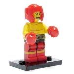 Lego figurines  collectionner: boxeur mini - figurine (srie 5)