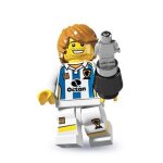 Lego figurines � collectionner: joueur de football mini - figurine (s�rie 4)