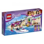 Lego friends - le transporteur de hors - bord d'andrea - 41316