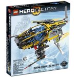 Lego hero factory - drop ship - 7160 - hlicoptre avec 1 grande figurine