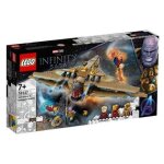 Lego super heros 76237 le sanctuaire ii : la bataille finale - vaisseau marvel - jeu construction + carte ...